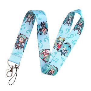 Miku Hatsune Chibi Lanyard